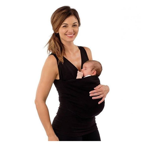 Lalabu Newborn Soothe No Wrap Baby Wearing Shirt Carrier - Picture 1 of 8